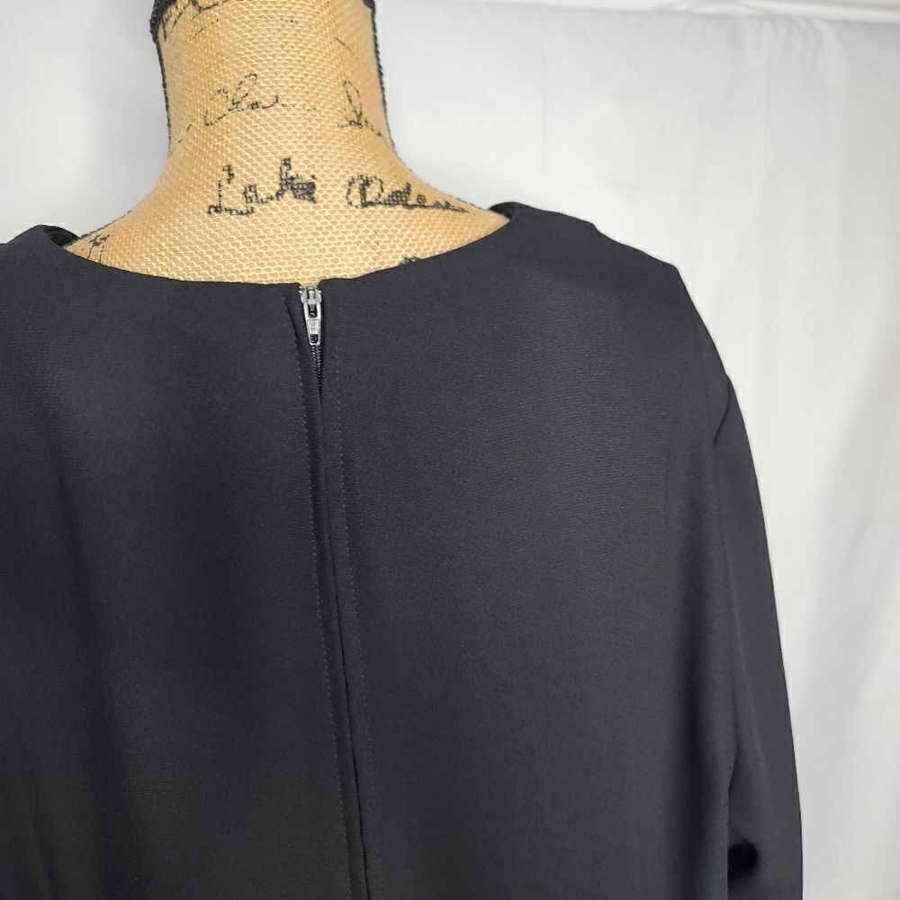 Vintage 90s Black Wednesday Sheath Dress - Picture 4 of 13